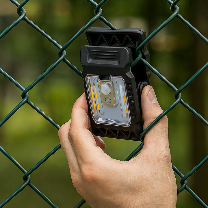 BlazeClip Solar Light — Clear light for more safety and freedom with every step | Kalsten