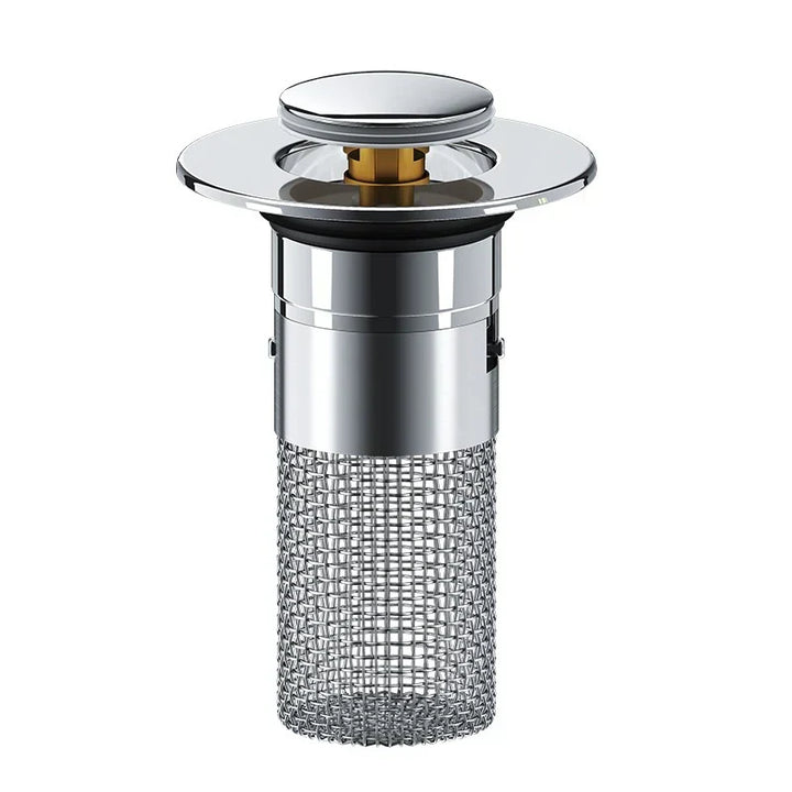 Stainless Steel Drain Filter with Hair Catcher – Rustproof Sieve for Kitchen and Bathroom, Clog-free | Noxord