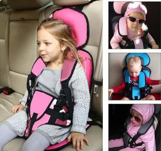 Kalsten | Portable Child Travel Car Seat | Foldable Safety Booster with 5-Point Harness | Ages 0–12 Years