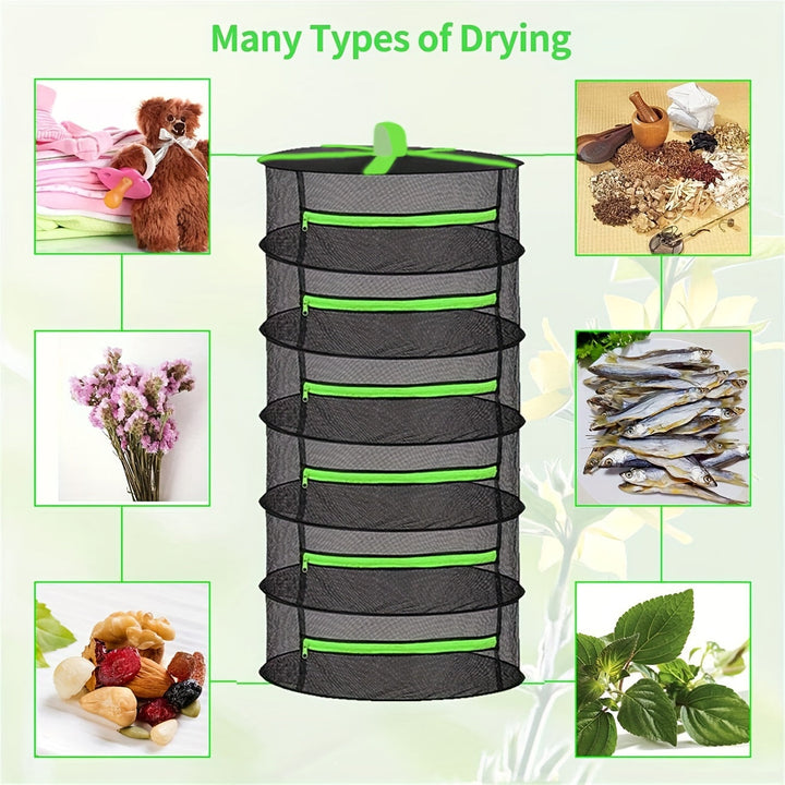 Herb drying rack foldable 6 or 8 levels | Kalsten