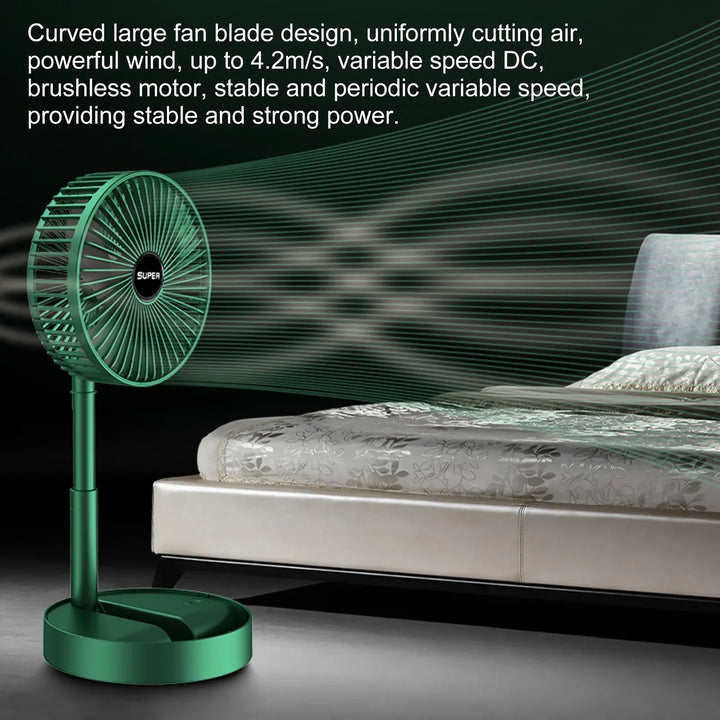 Compact 6-Inch USB Portable Fan with 3-Speed Control | Kalsten