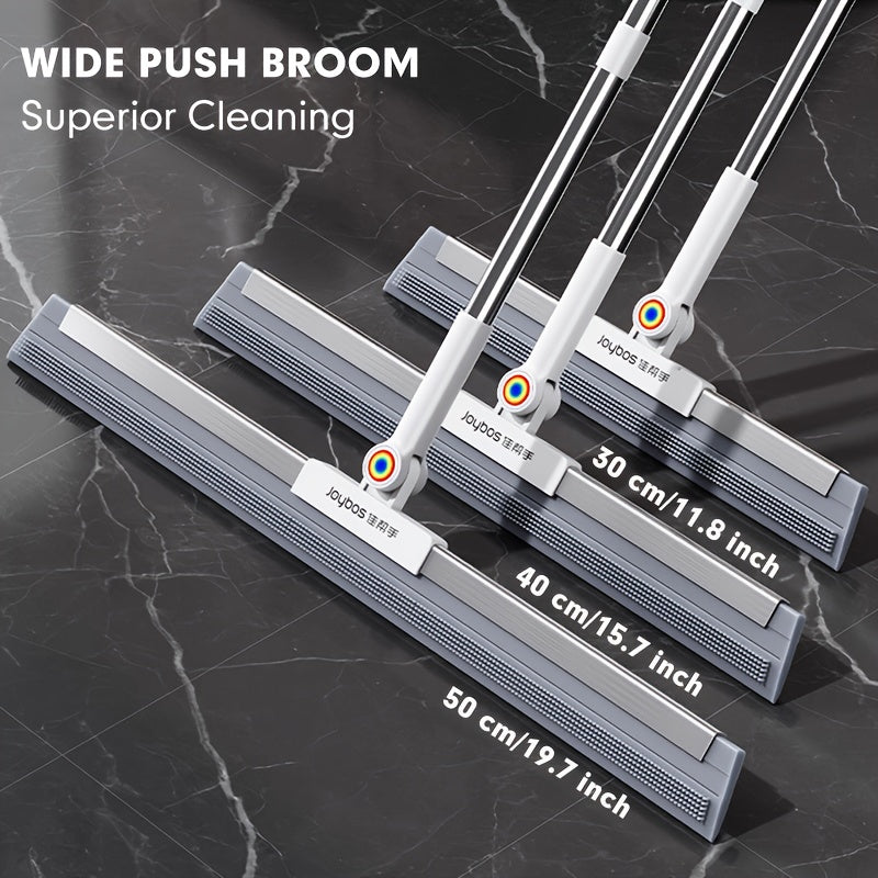 Floor wiper with rubber lip & TPE bristles | Kalsten