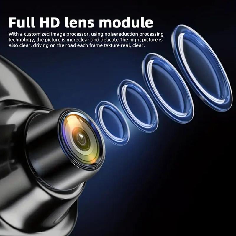 Kalsten | Front and Rear Dual Recording HD Night Vision Dash Cam