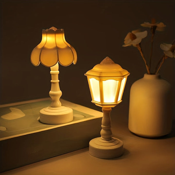 LumiDeco - Retro LED Mini Table Lamp for Home Kalsten
