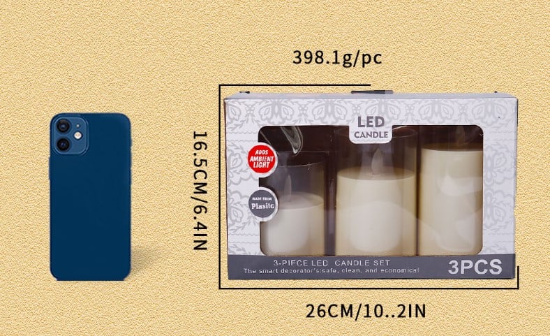 LED Glitter Light with Base – Color Changing