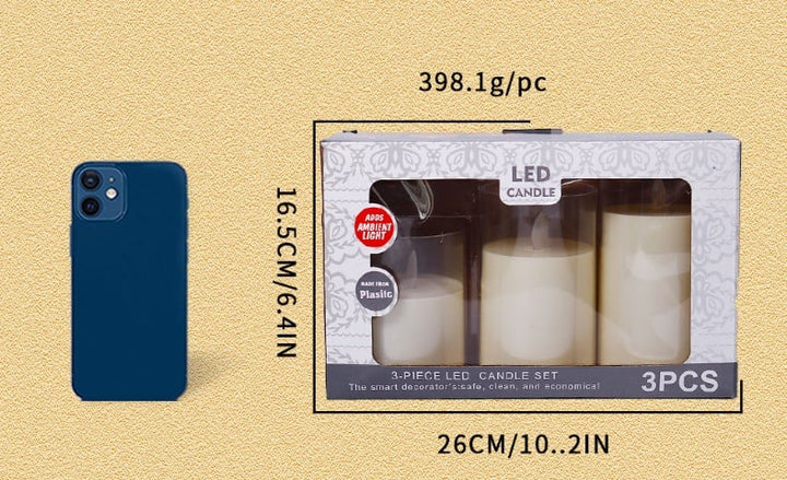 LED Glitter Light with Base – Color Changing