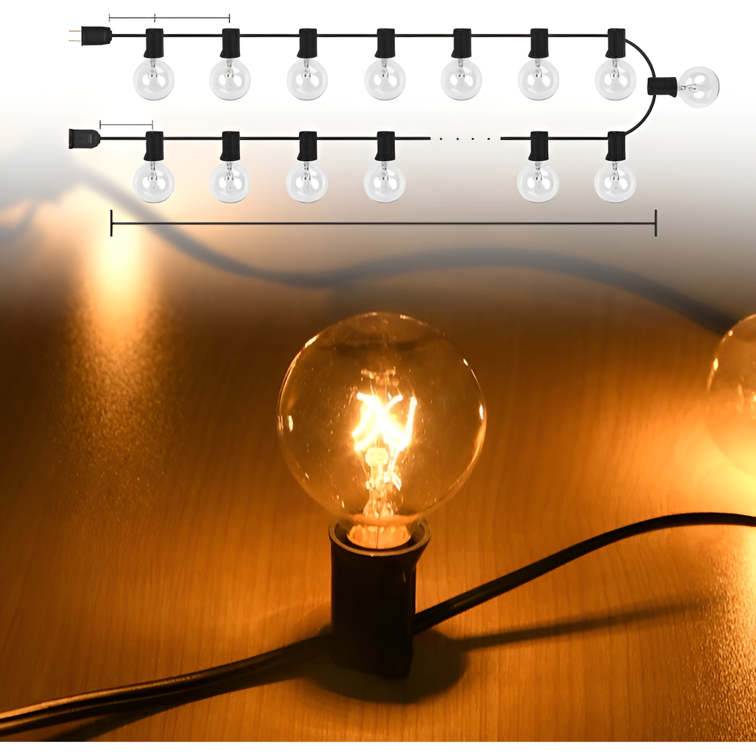 FairyFlicker String Lights - Luxurious patio lighting with waterproof protection | Kalsten