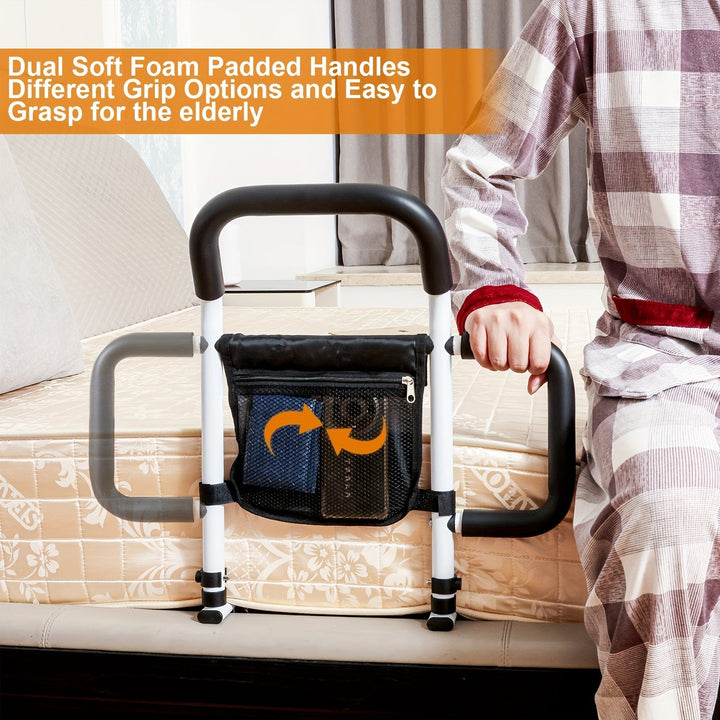Bed rising aid with double handle | Kalsten