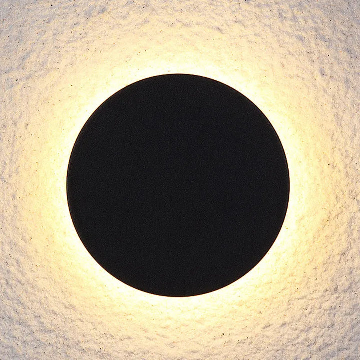 Modern Black Outdoor LED Wall Lamp Kalsten