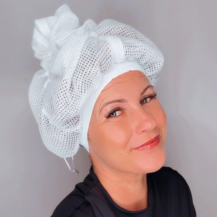 Kalsten | Net Plopping Cap for Drying Curly Hair