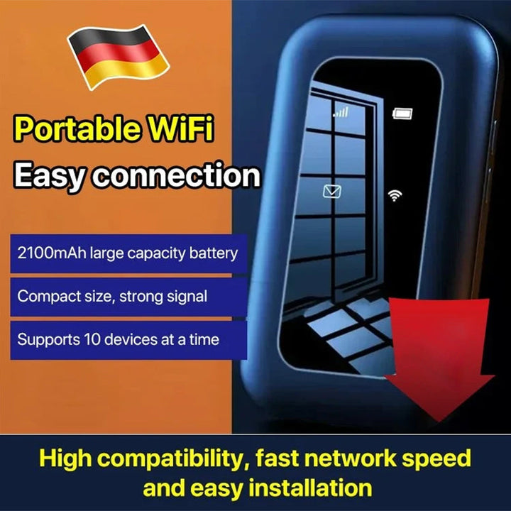 Kalsten | WiFi Pro – Powerful Portable WiFi Booster for Fast & Reliable Internet Anywhere