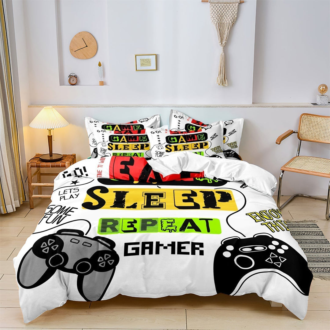 GameDreamer: Luxury Duvet Cover for Adventurous Bedrooms Kalsten