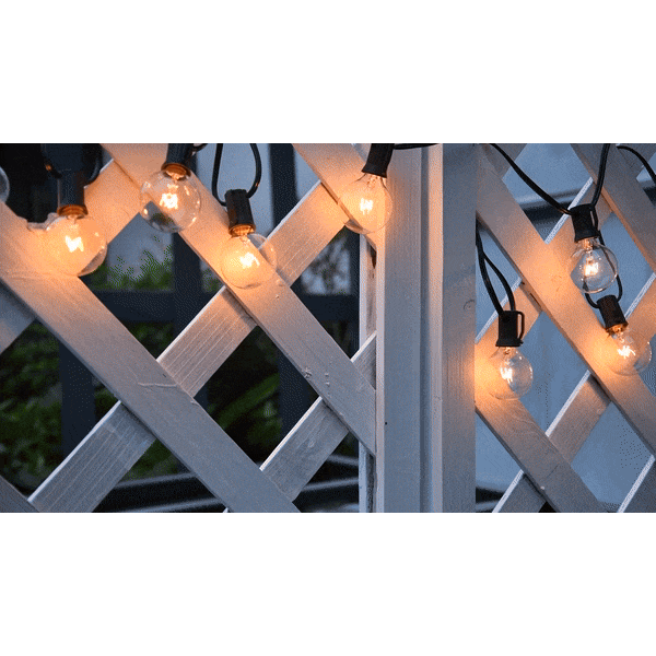 FairyFlicker String Lights - Luxurious patio lighting with waterproof protection | Kalsten