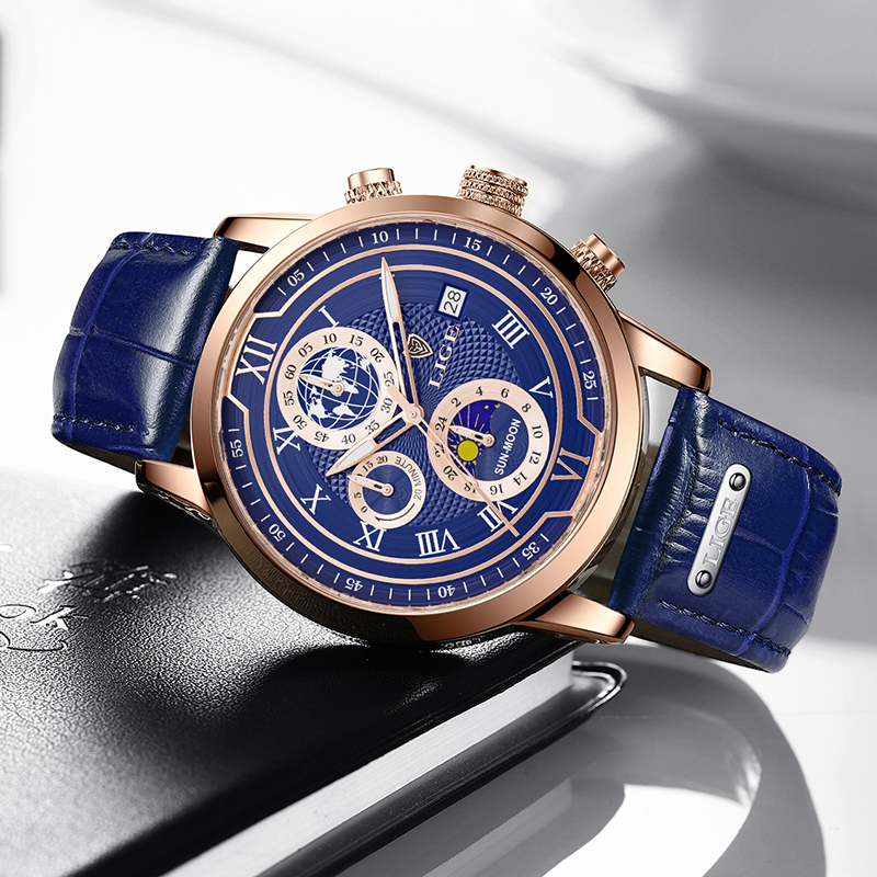 Kalsten | Classic Chronograph Men’s Watch | Stylish & Functional Luxury Wristwatch for Every Occasion