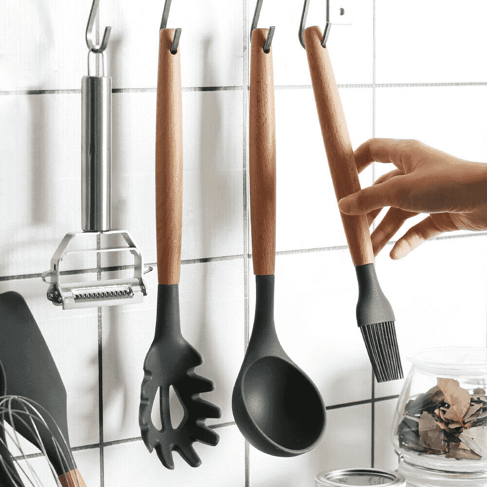 9 Pcs Silicone Kitchen Utensils Set | Kalsten