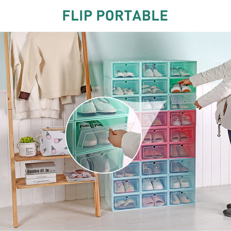 Foldable Shoe Storage Box, 6PCs | Kalsten