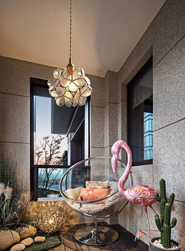 Glass Petal Droplight Pendant Light | Kalsten