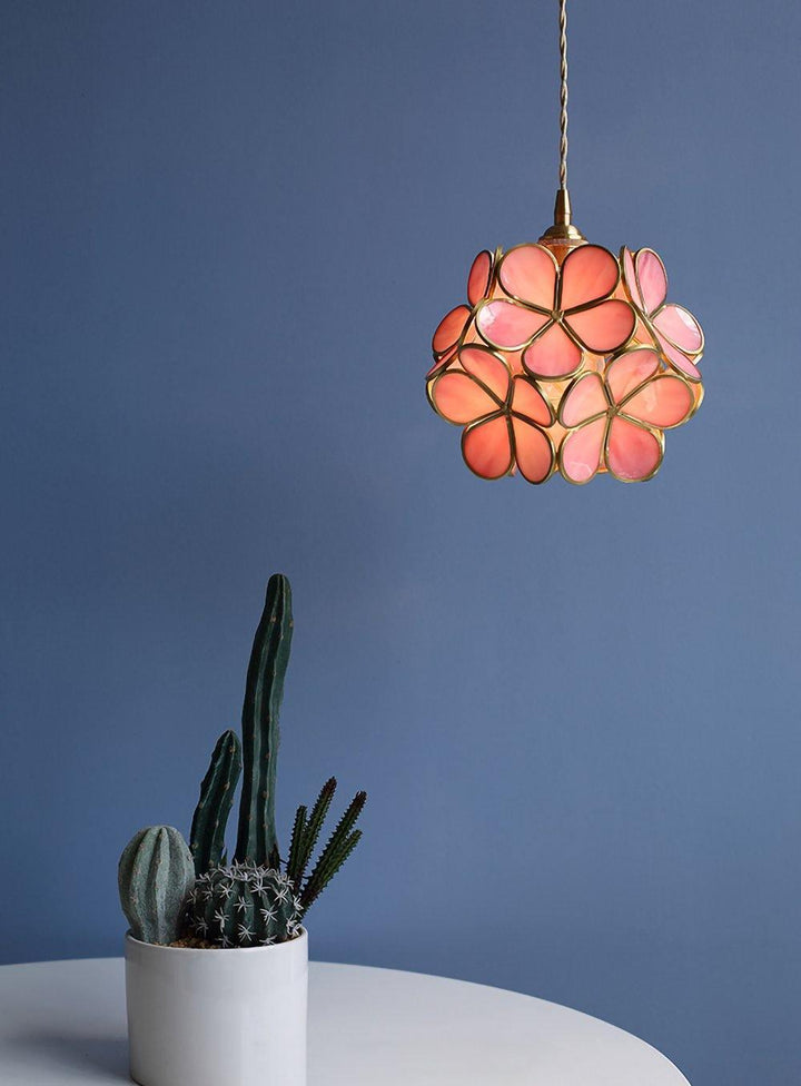 Glass Petal Droplight Pendant Light | Kalsten