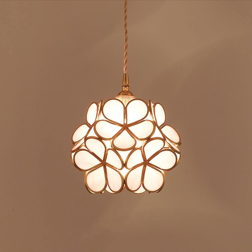 Glass Petal Droplight Pendant Light | Kalsten