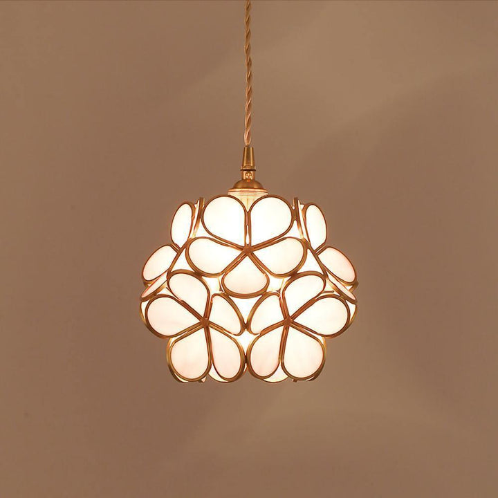Glass Petal Droplight Pendant Light | Kalsten