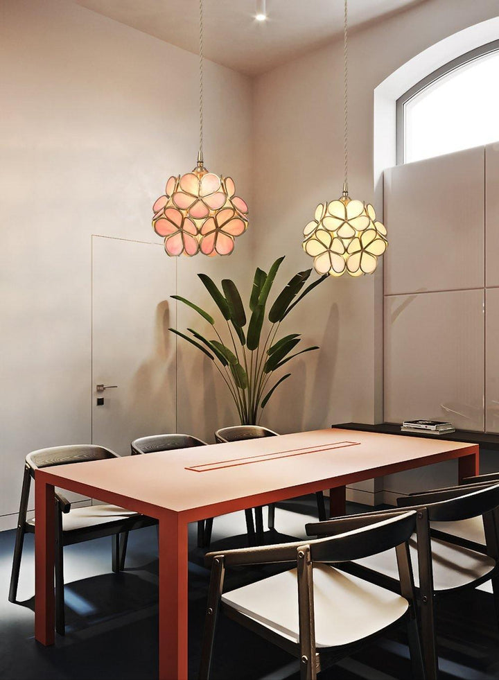 Glass Petal Droplight Pendant Light | Kalsten