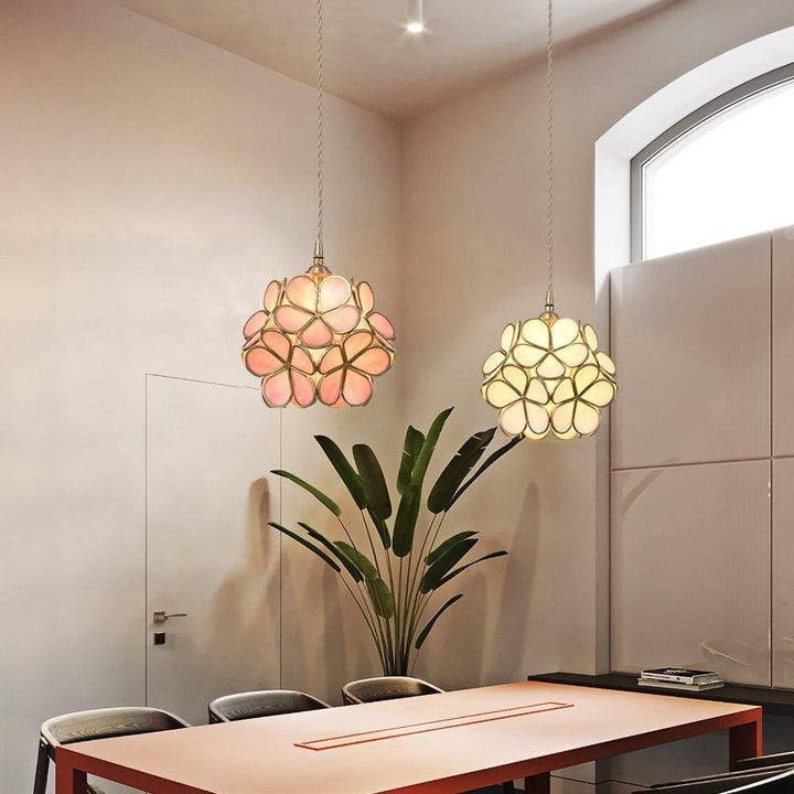 Glass Petal Droplight Pendant Light | Kalsten