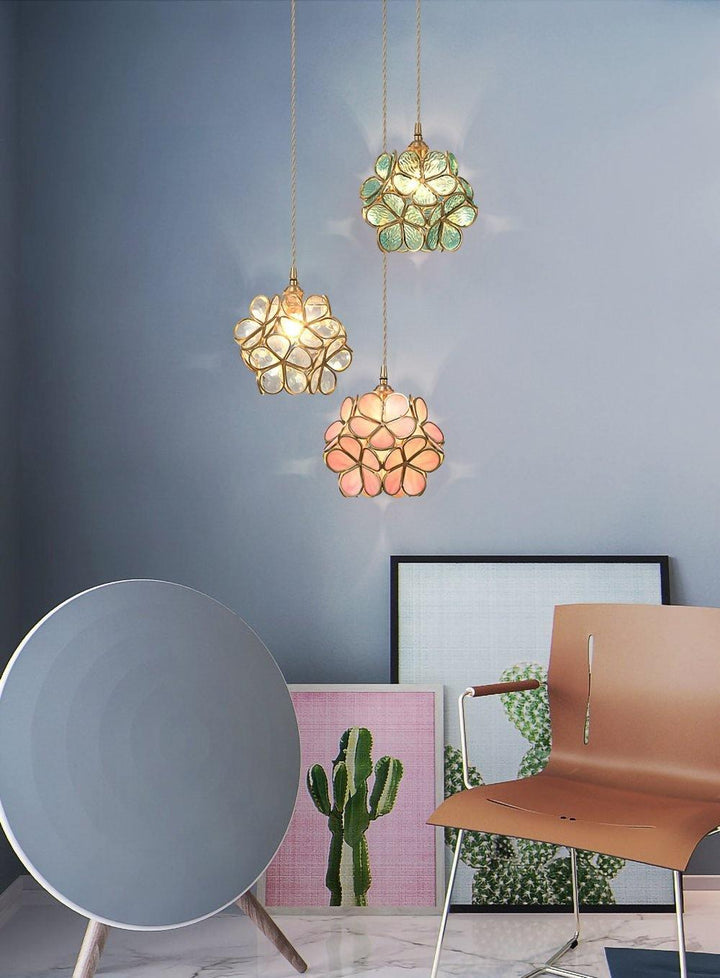 Glass Petal Droplight Pendant Light | Kalsten
