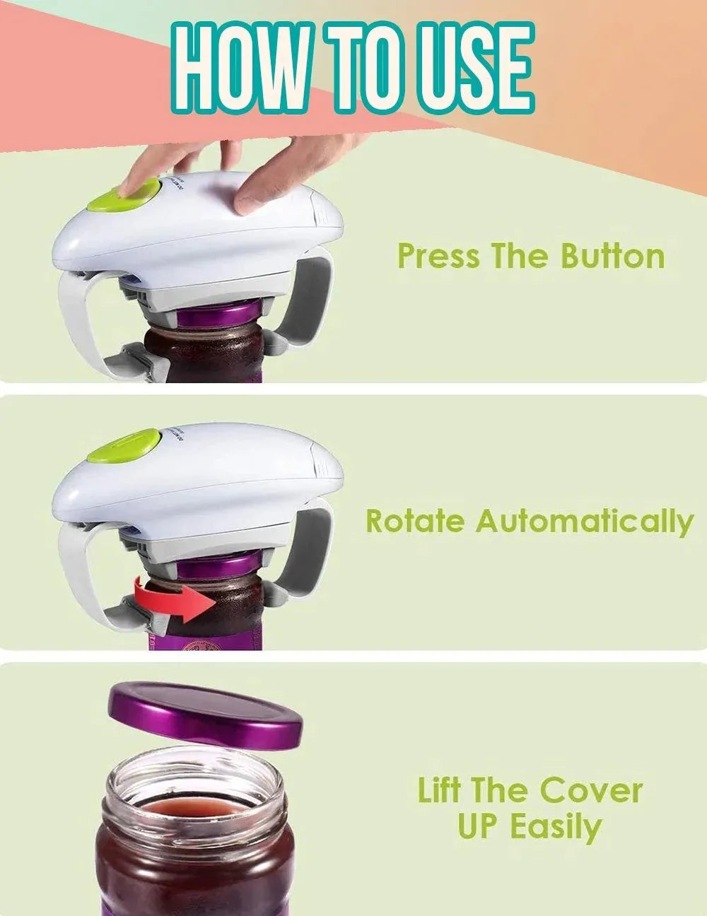 Electric automatic glass opener | Kalsten