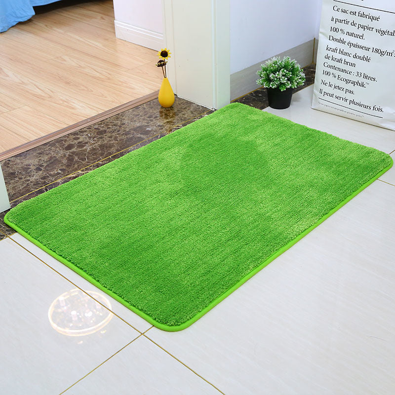 Kalsten | Feblilac Solid Color Tufted Bath Mat, Multiple Sizes Bath Mat, Pure Non-Slip Bath Mat
