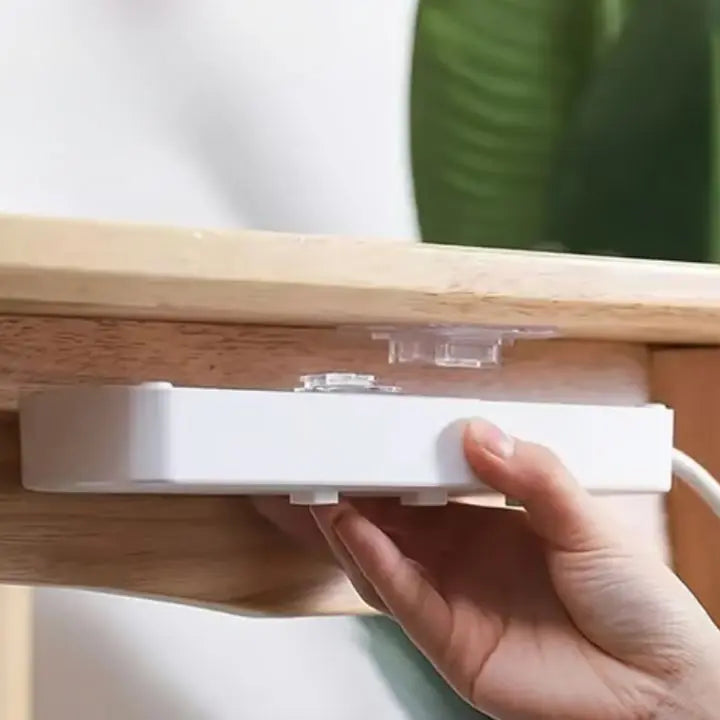 BowLift | 10 Pair Transparent Wall Hooks – Strongly Adhesive & Versatile