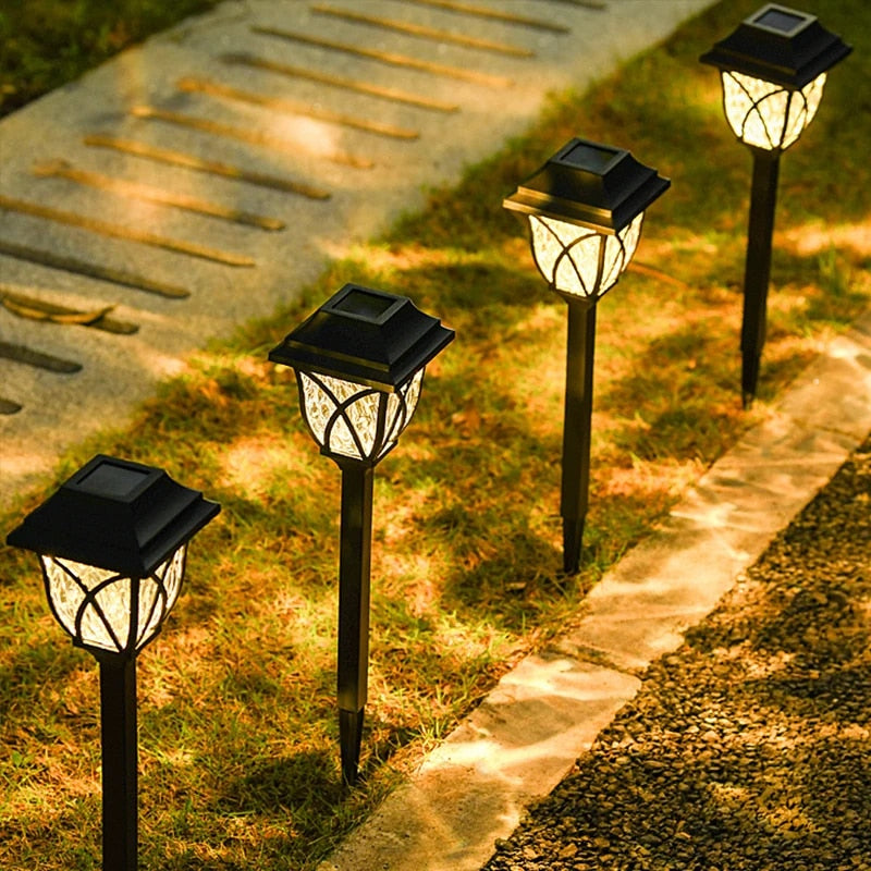 Automatic Waterproof Solar Garden Lights