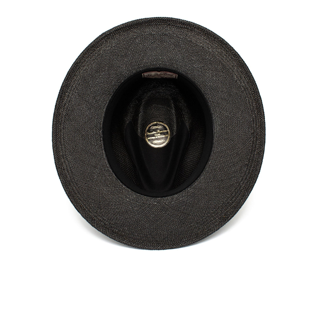 Summer straw hat Fedora-Black | Karnz