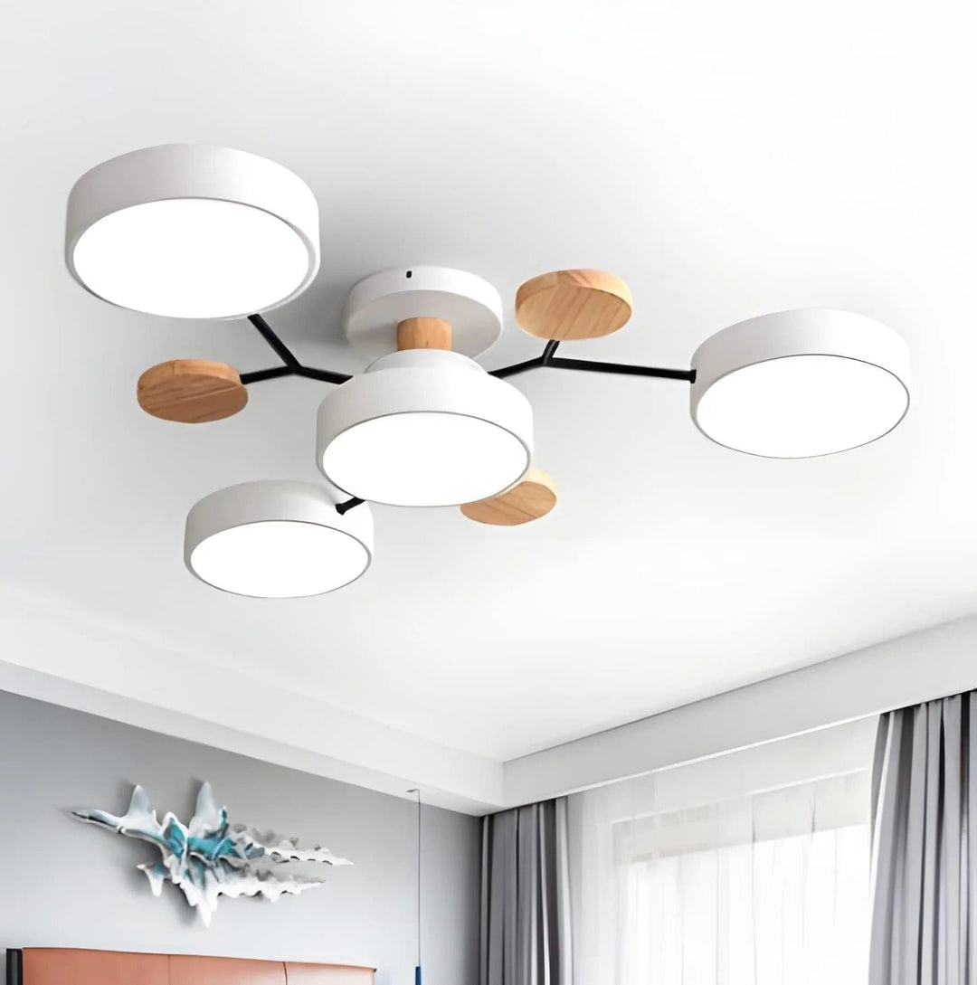 Modern LED Flush Mount Ceiling Lamp Kalsten