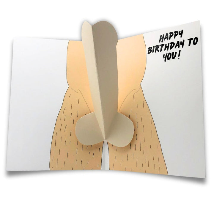 Kalsten | Funny Pop Up Tail Birthday Card Gift
