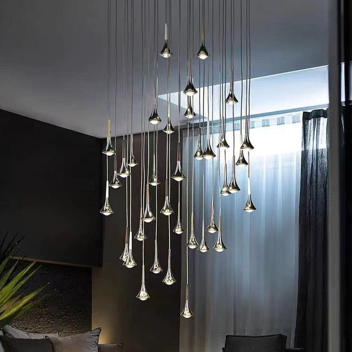 Luxury Raindrop Chandelier LED Hanging Lamp | Kalsten