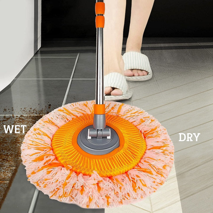 FlexiRein 360° Rotatable Microfiber Cleaning Mop | Kalsten