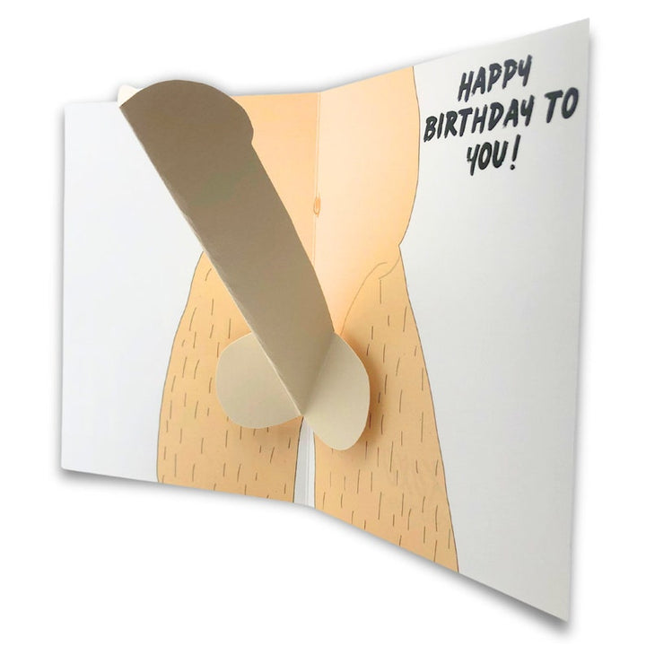 Kalsten | Funny Pop Up Tail Birthday Card Gift