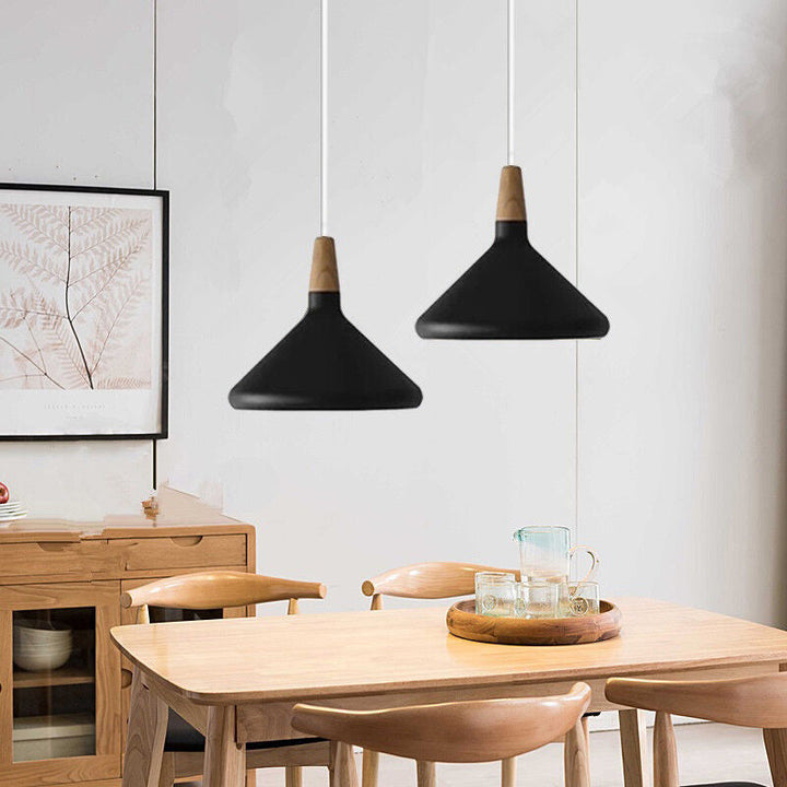 Contemporary Conical Colorful Metal Pendant Lamp | Kalsten