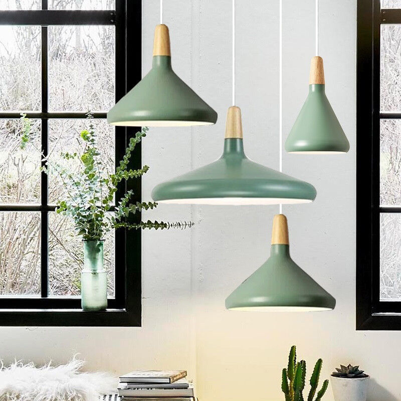Contemporary Conical Colorful Metal Pendant Lamp | Kalsten