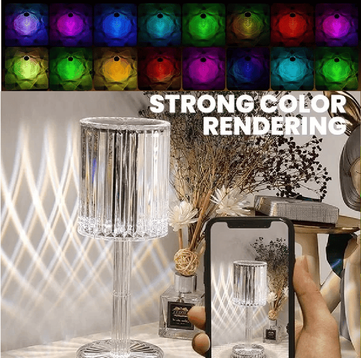 Touch Control Gatsby Crystal Lamp | Kalsten