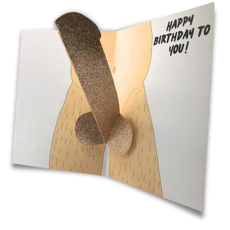 Kalsten | Funny Pop Up Tail Birthday Card Gift