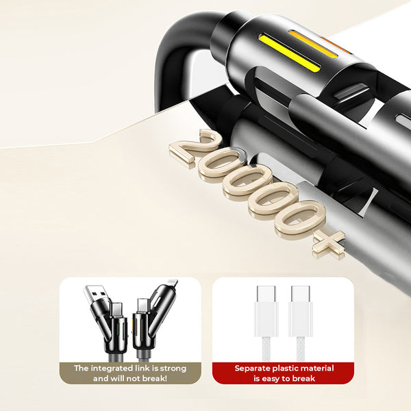 240W 4-in-1 USB C Cable | Kalsten