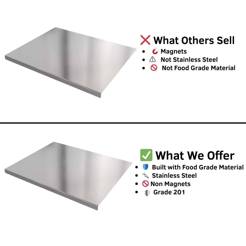 Stainless steel cutting board Skanto