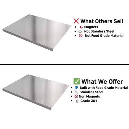 Stainless steel cutting board Skanto