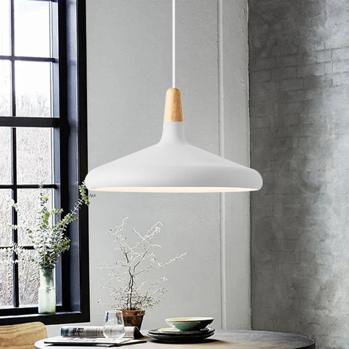 Contemporary Conical Colorful Metal Pendant Lamp | Kalsten