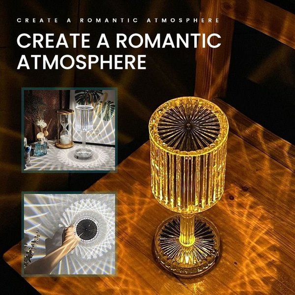 Touch Control Gatsby Crystal Lamp | Kalsten