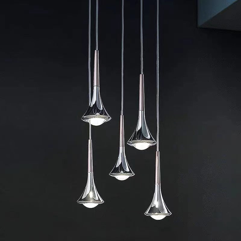 Luxury Raindrop Chandelier LED Hanging Lamp | Kalsten