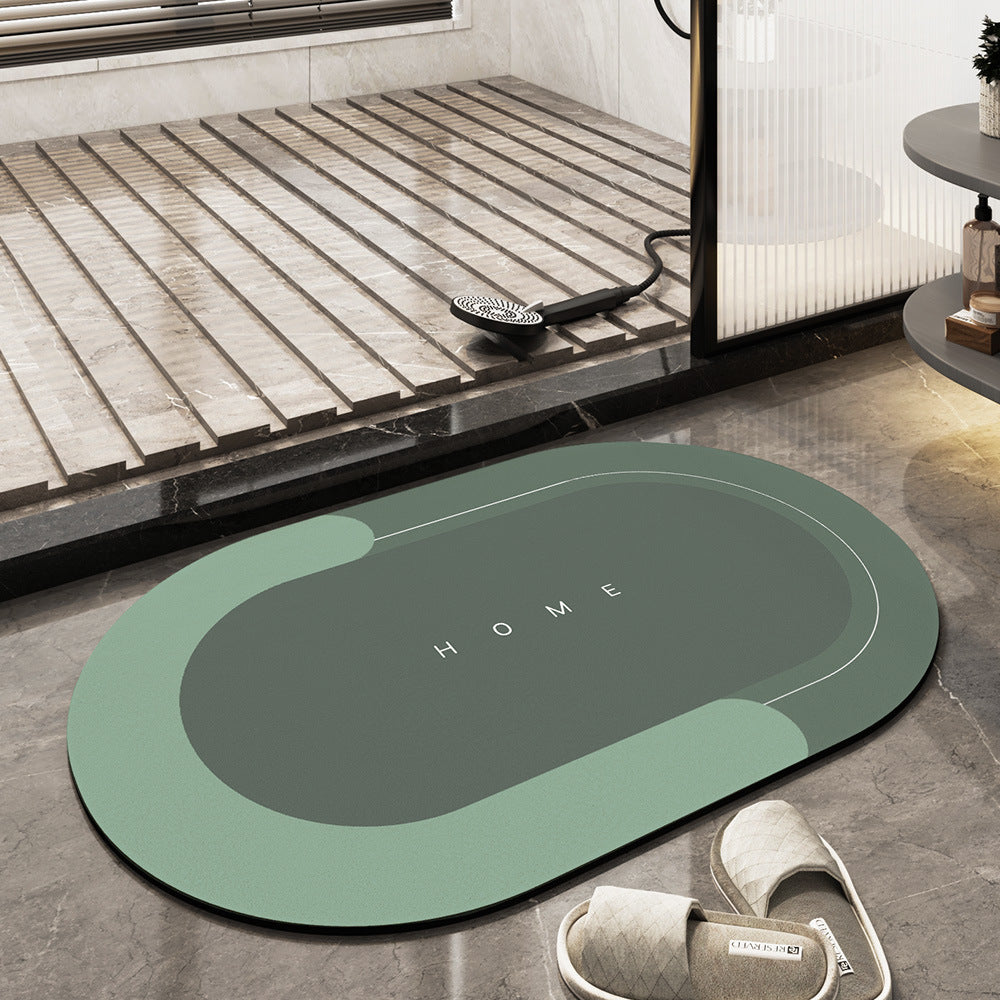 Absorbent Microfiber Bath Mat – Quick Dry