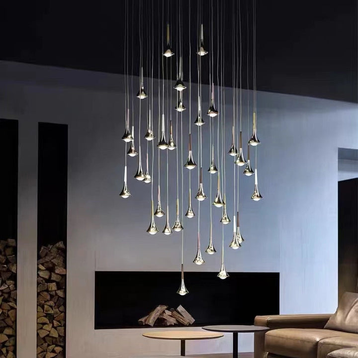 Luxury Raindrop Chandelier LED Hanging Lamp | Kalsten