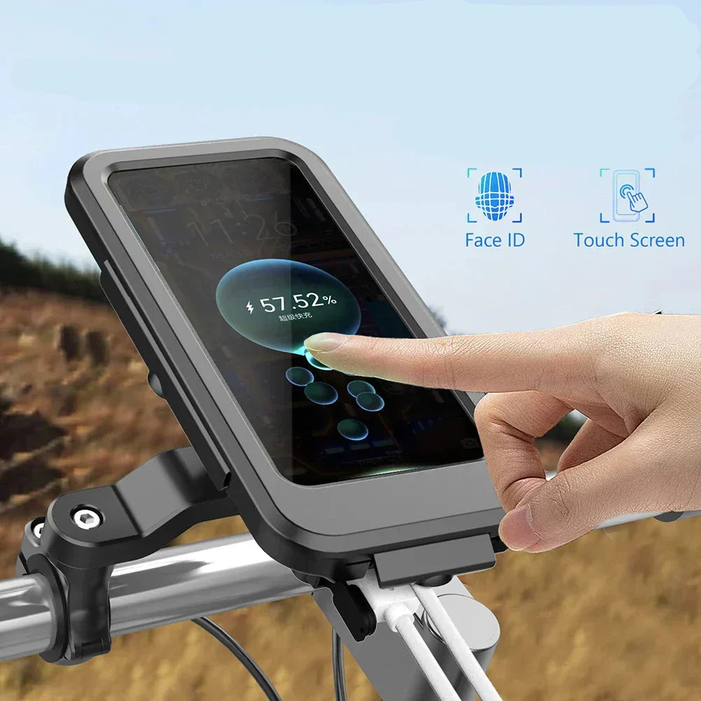 Kalsten | 15W Power Bank Waterproof Bike Handlebar Phone Mount